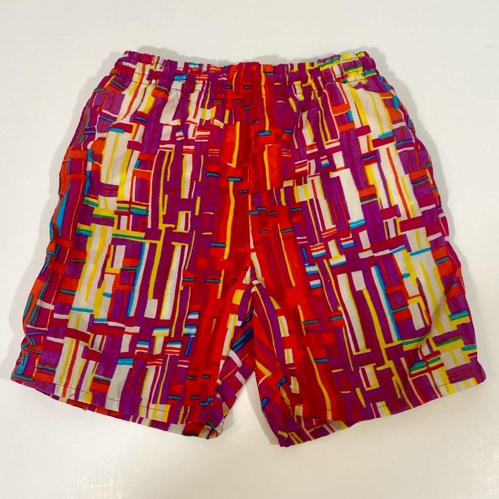 Boy’s Vintage 90’s Campus Swim Trunks Medium 10 12 Shorts